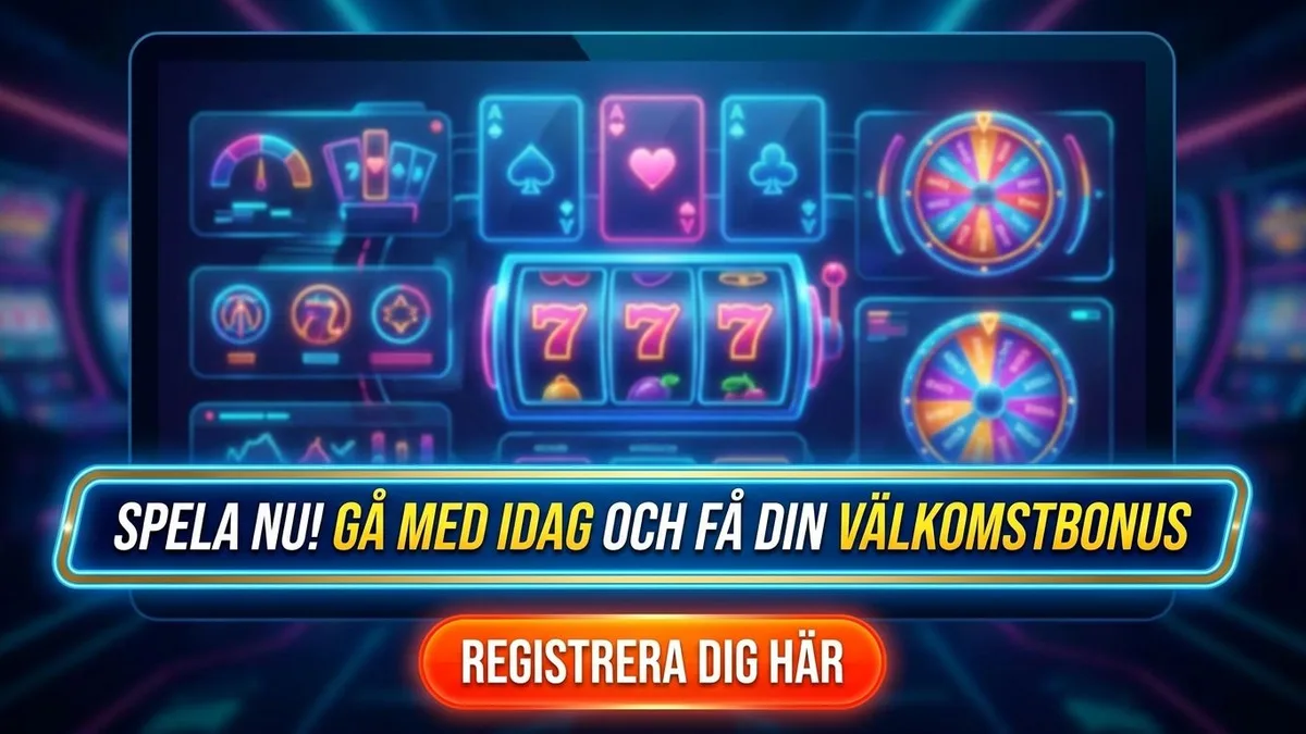 Registrera dig med bonus